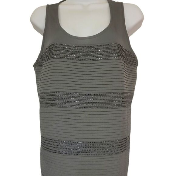 Banana Republic Dress Casual Beaded Tank-top - Picture 1 of 3